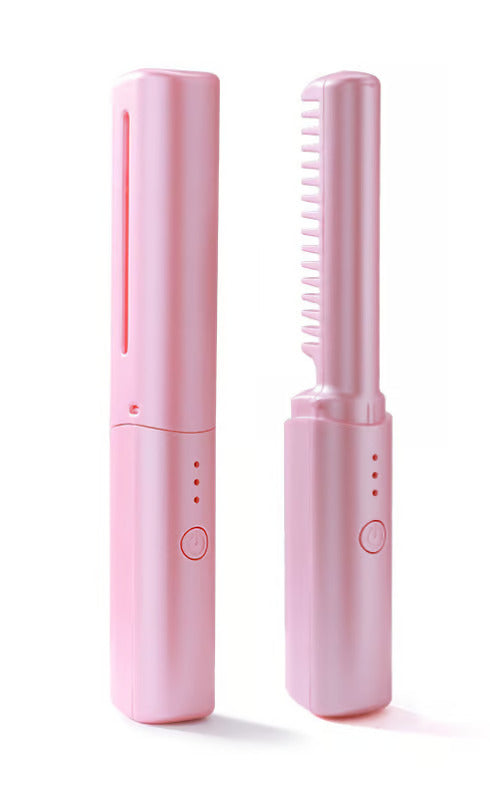 Cordless USB Hair Straightener & Curler