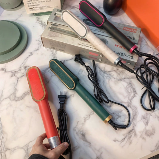 Cordless USB Hair Straightener & Curler